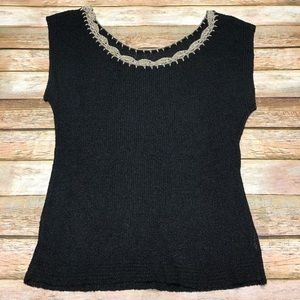 Jane Colby Vintage Fitted Knit Top